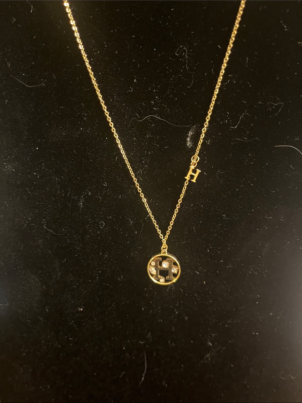 Brosway Chakra Gold-Tone Round Pendant Necklace with Crystal Accents